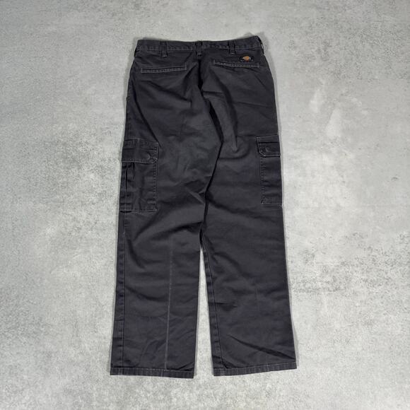 Dickies Cargo Work Pants Black - Size: 32x30 - Picture 7 of 9